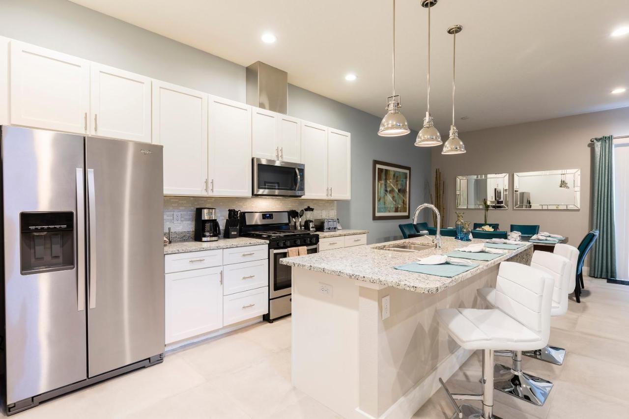 5 Bedroom 6 Ba Luxury Villa 5 Min To Disneyworld Hot Tub & Bbq Orlando Exterior foto